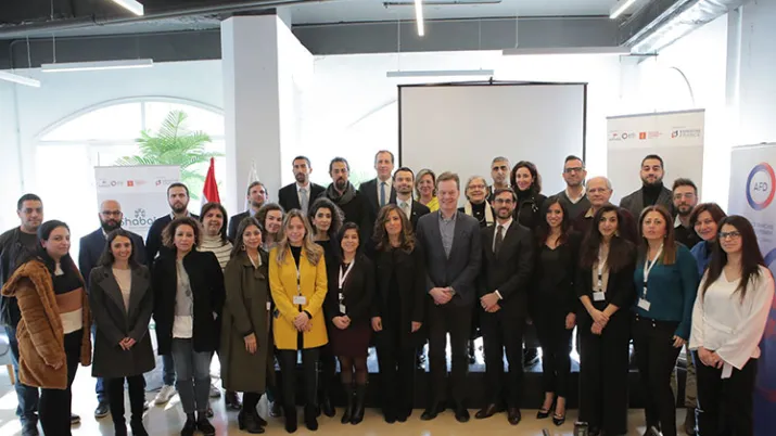 Launch of Shabake in Beirut on 27 January 2020.
