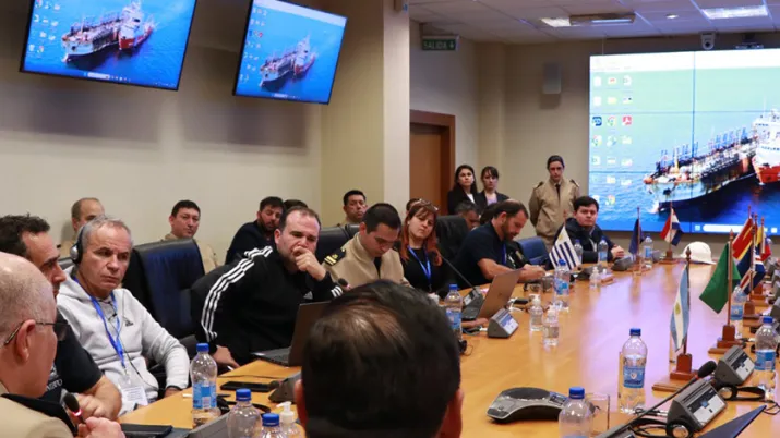 Atelier du projet SEACOP en Argentine - © SEACOP
